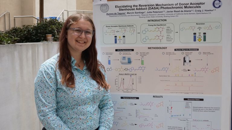 Aurora presenting at the 2023 colloquium